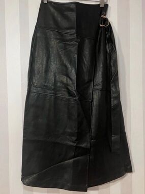 Karen Millen Black Leather US 2